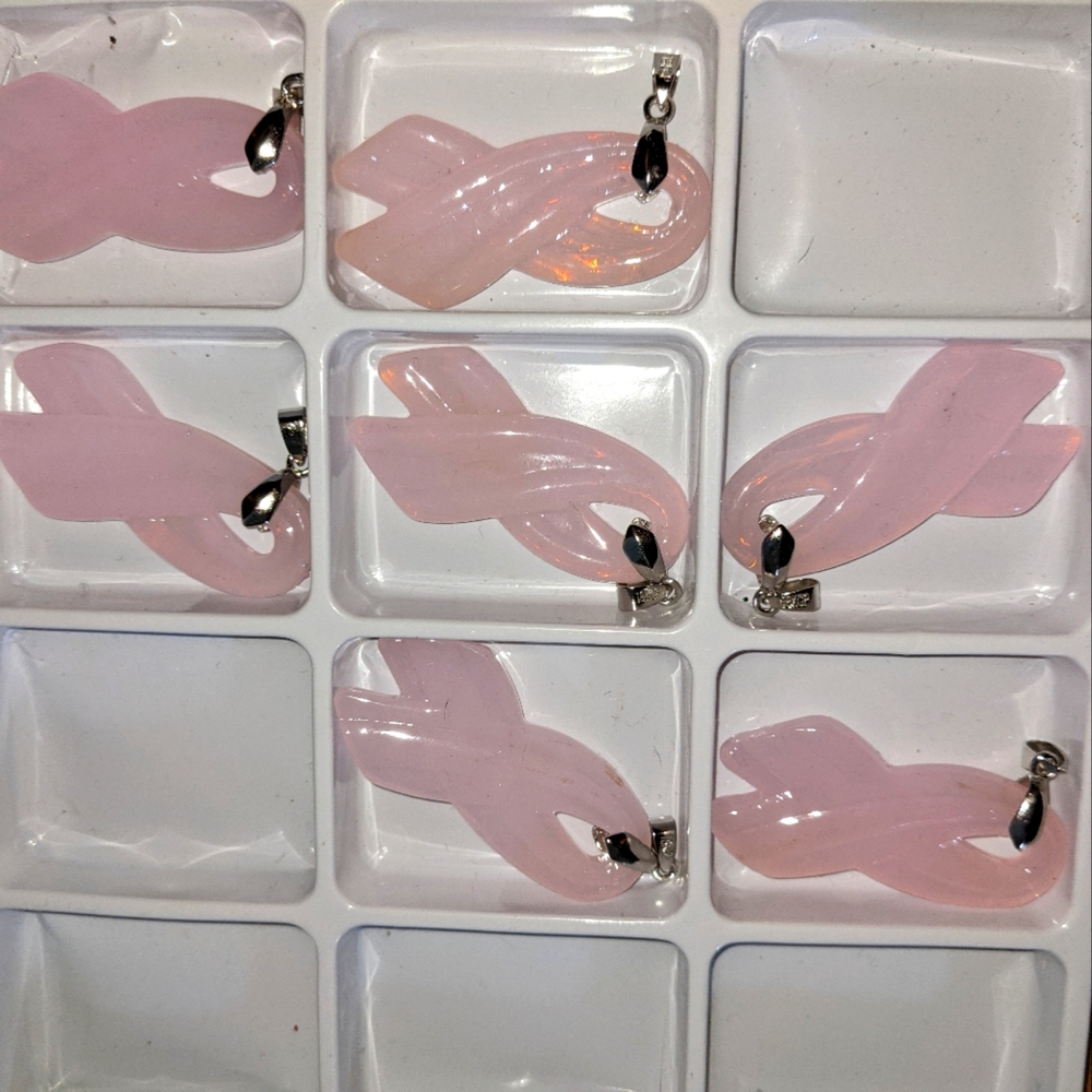 Pink Ribbon Pendants